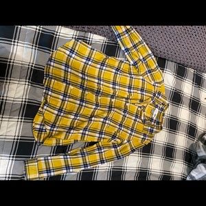 Yellow flannel